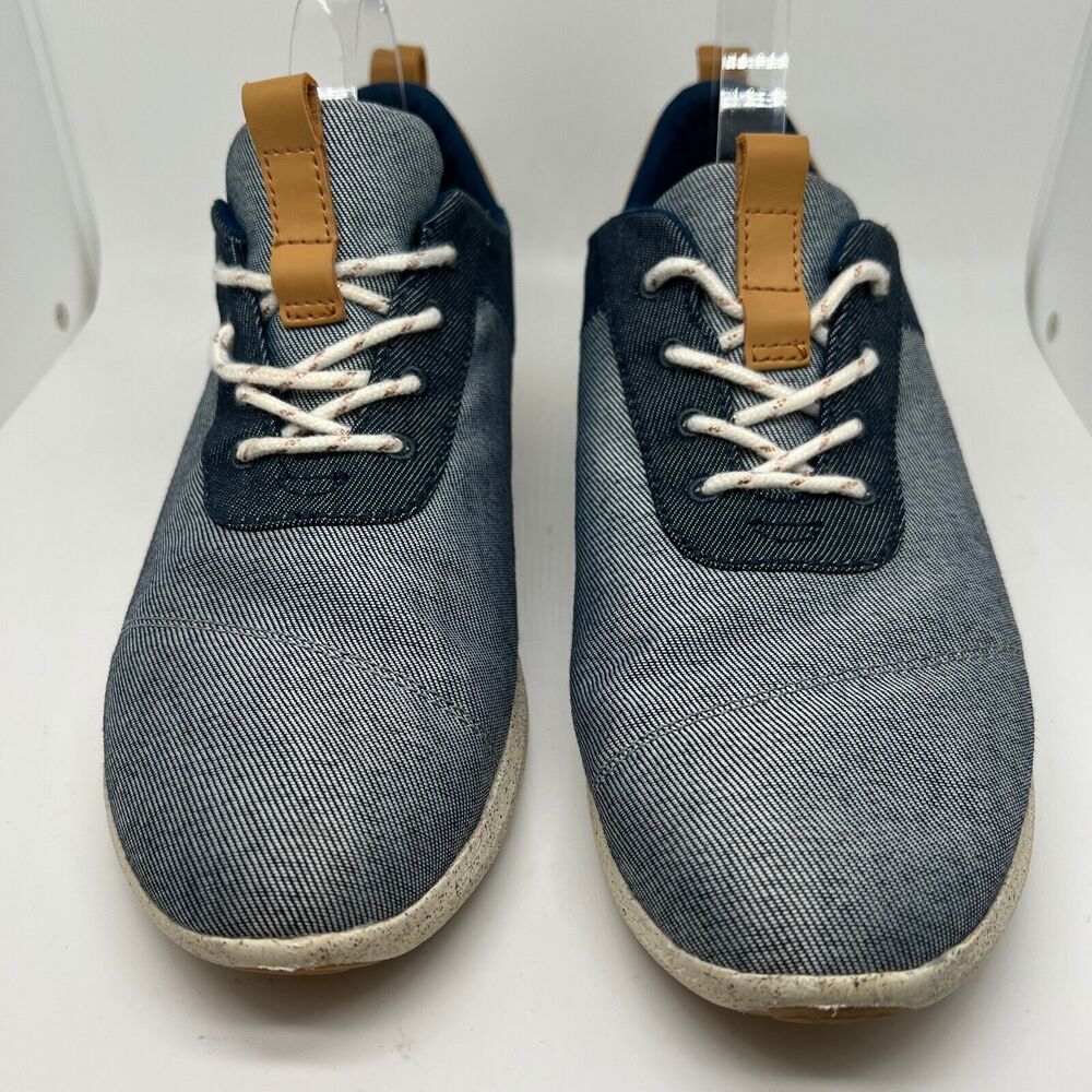 Toms Cabrillo Women Blue Lace Up Lifestyle Sneakers Shoe Lace Up Size 11 - Picture 4 of 11